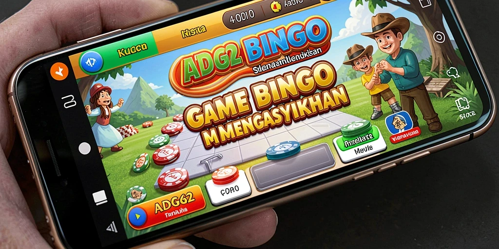 Tampilan gameplay Bingo yang seru dan menarik di ADG62.