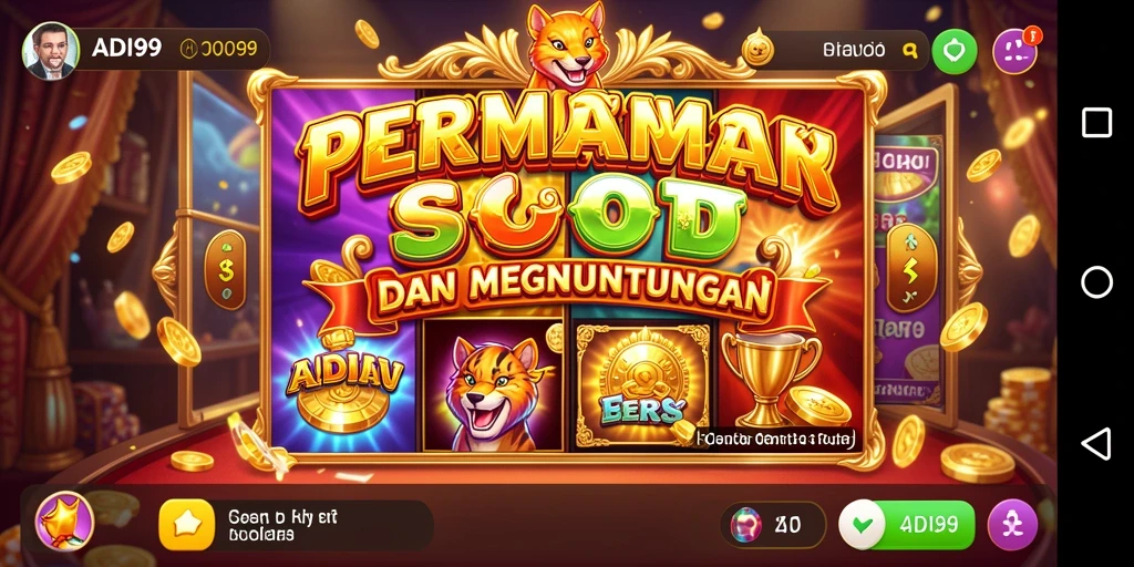 Screenshot gameplay ADI99 menunjukkan keseruan saat bermain Slot.