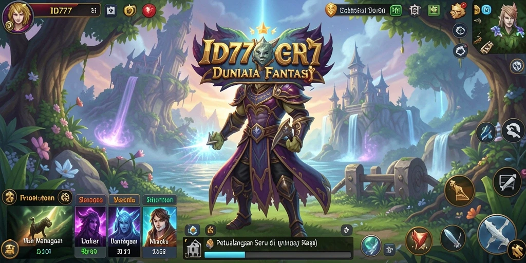 Gameplay mendebarkan di dunia fantasi ID777.