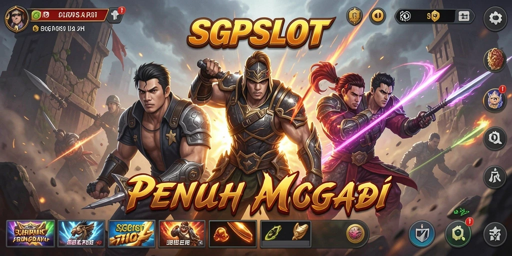 Gameplay seru di SGPSLOT dengan pertarungan yang penuh aksi.