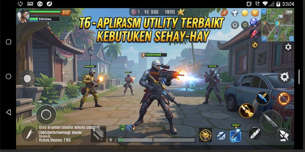 Tampilan antarmuka T6 yang bersih dan intuitif.